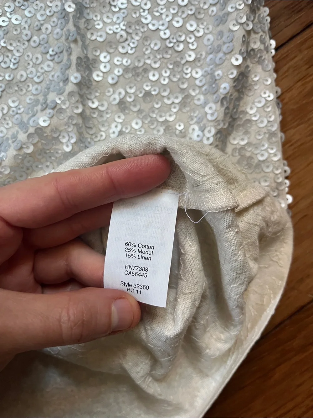 NWT J. Crew Sequin Tank